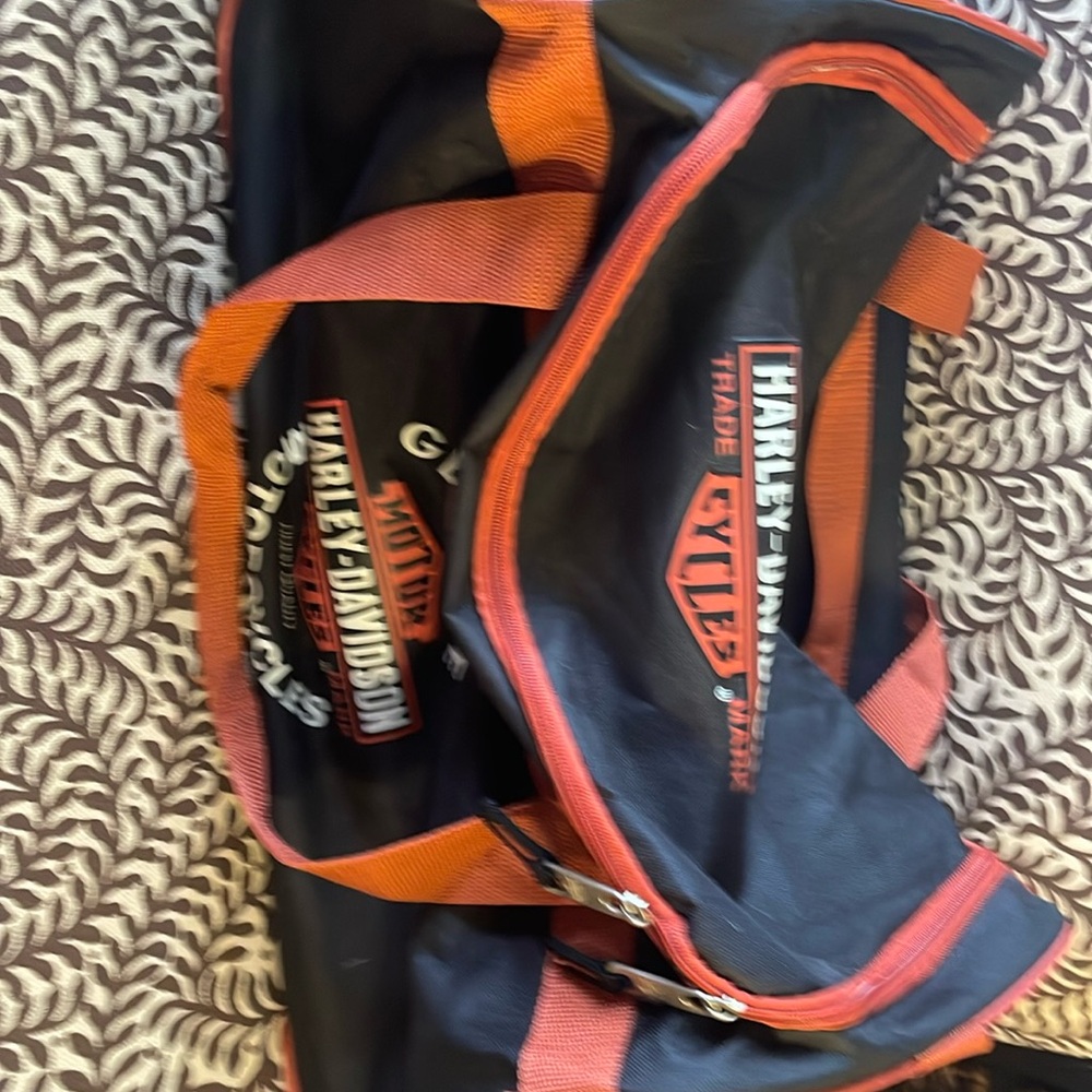 Harley Davidson book/travel bag!